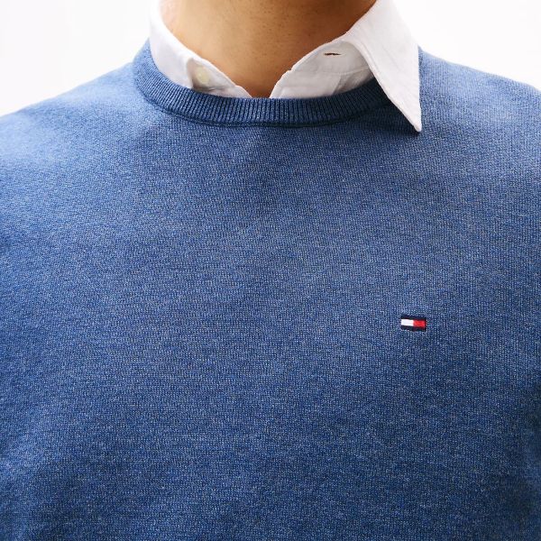 Tommy Hilfiger Essential Sweater Donker Blauw