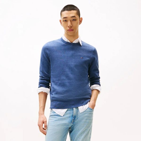 Tommy Hilfiger Essential Sweater Donker Blauw