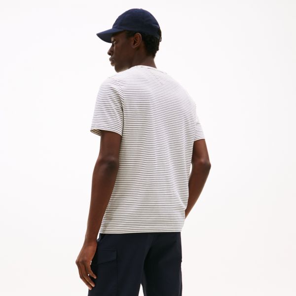 Tommy Hilfiger Essential T-shirt Wit/Navy