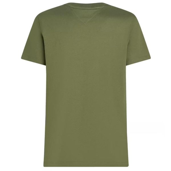 Tommy Hilfiger Essential T-shirt Donker Groen