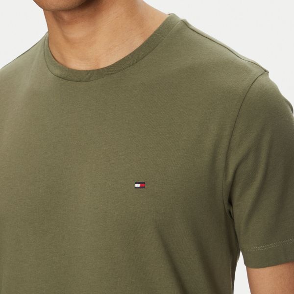 Tommy Hilfiger Essential T-shirt Donker Groen