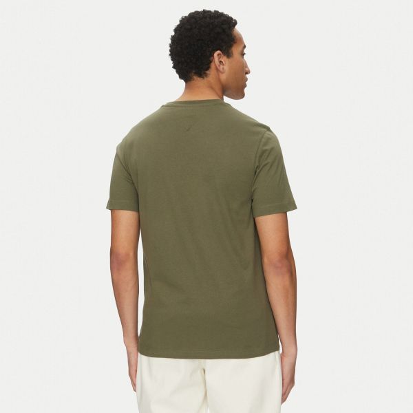 Tommy Hilfiger Essential T-shirt Donker Groen