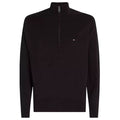 Tommy Hilfiger Essential Zip Sweater Zwart
