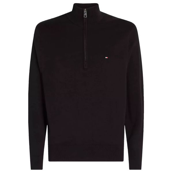 Tommy Hilfiger Essential Zip Sweater Zwart