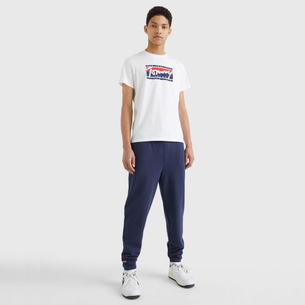 Tommy Hilfiger Essentials Script T-shirt Wit