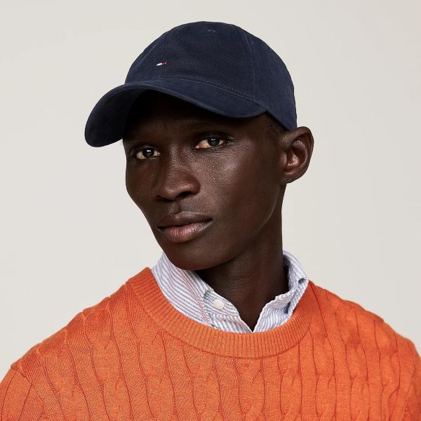 Tommy Hilfiger Flag '85 Cap Donker Blauw