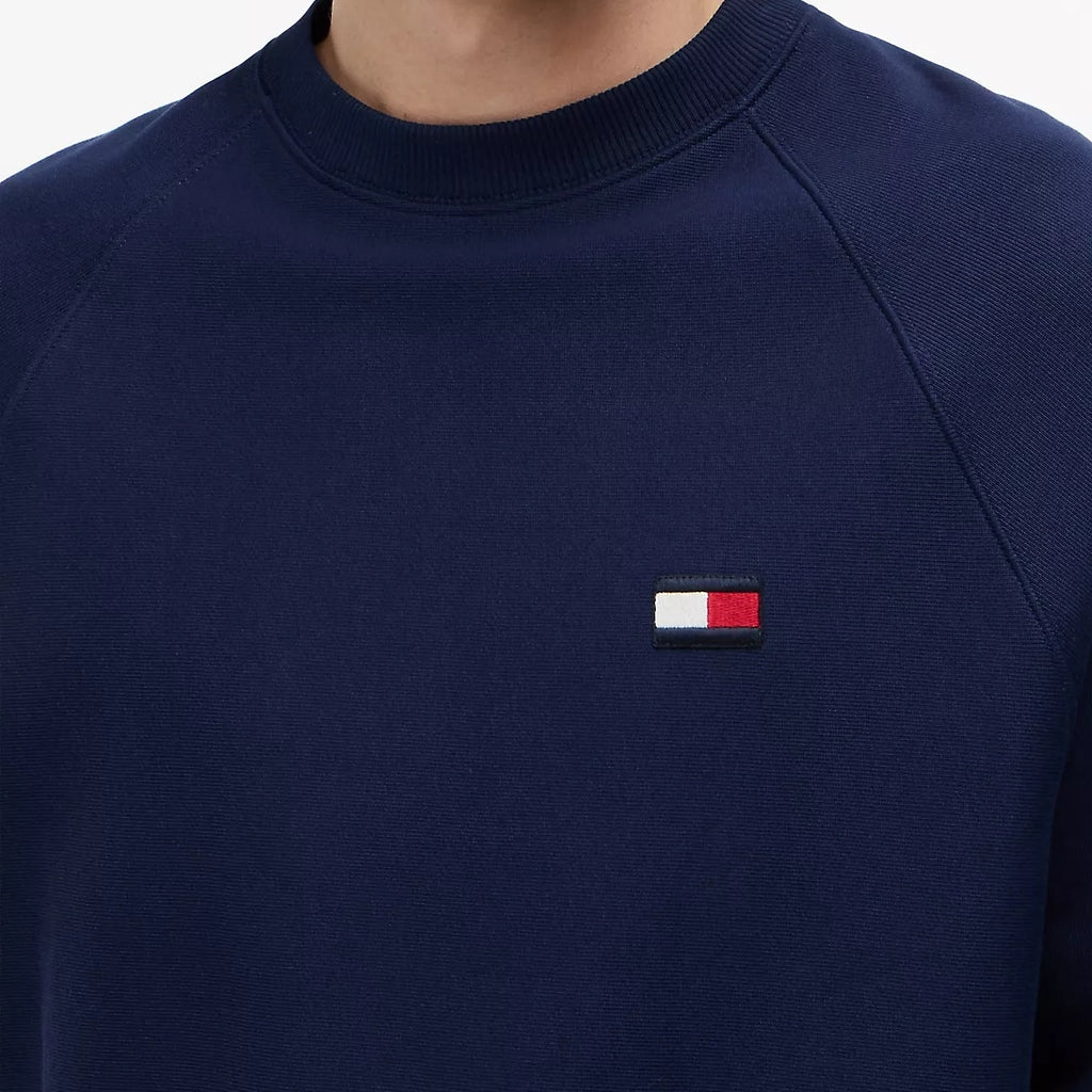 Tommy Hilfiger Flag Elevated Sweater Navy