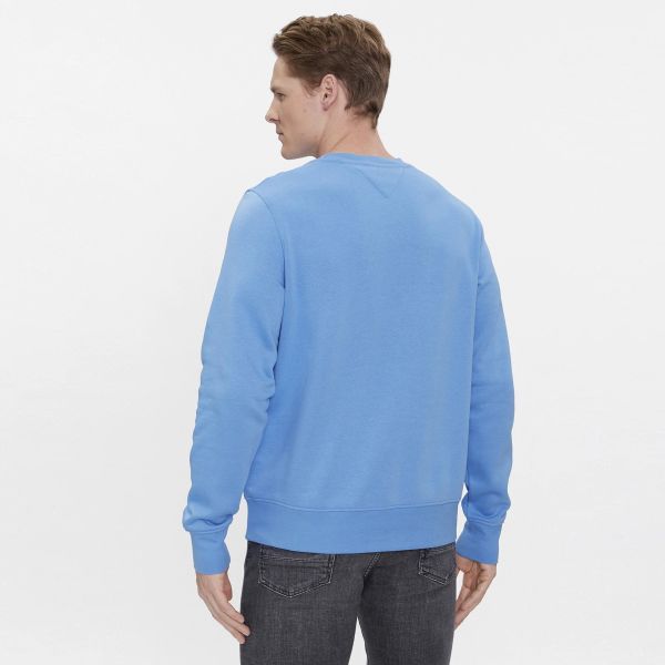 Tommy Hilfiger Flag Logo Sweater Blauw