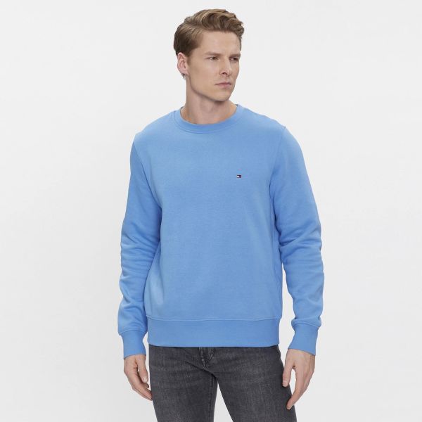 Tommy Hilfiger Flag Logo Sweater Blauw