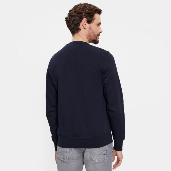 Tommy Hilfiger Flag Logo Sweater Navy