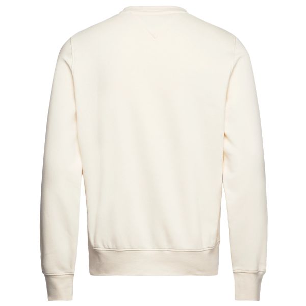 Tommy Hilfiger Flag Logo Sweater Off White