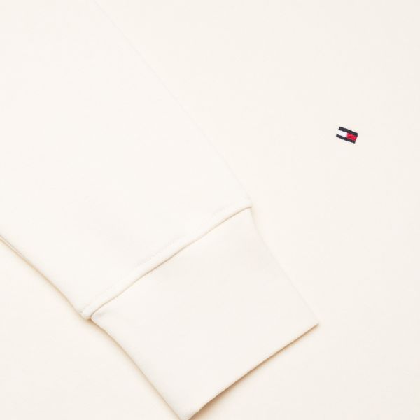 Tommy Hilfiger Flag Logo Sweater Off White