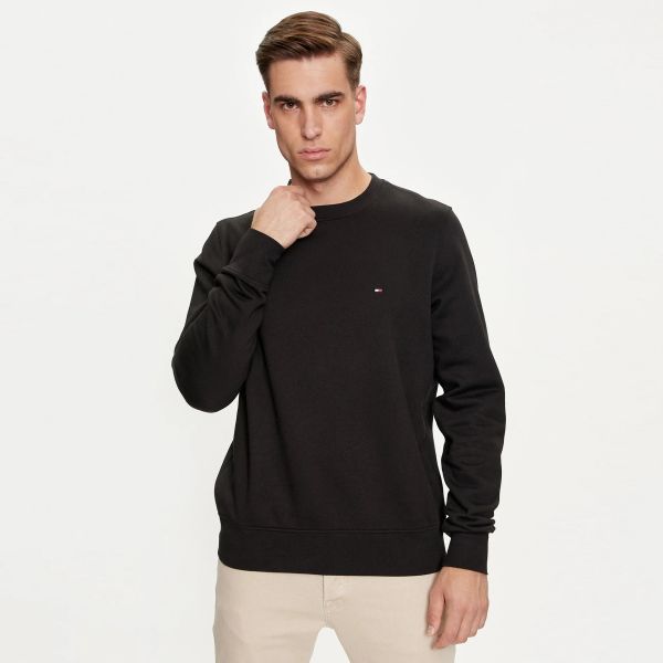Tommy Hilfiger Flag Logo Sweater Zwart