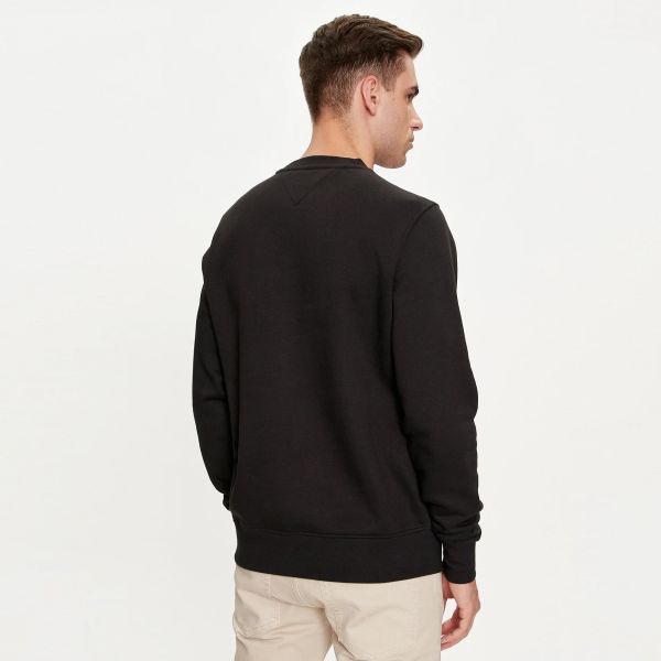 Tommy Hilfiger Flag Logo Sweater Zwart