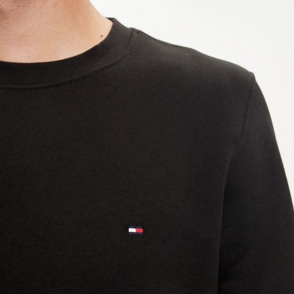 Tommy Hilfiger Flag Logo Sweater Zwart