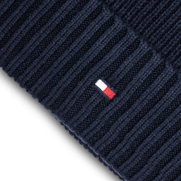 Tommy Hilfiger Flag Muts Donker Blauw