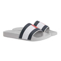 Tommy Hilfiger Flag Slippers Grijs