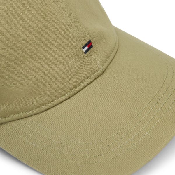 Tommy Hilfiger Flag Soft 6 Panel Cap Donker Groen