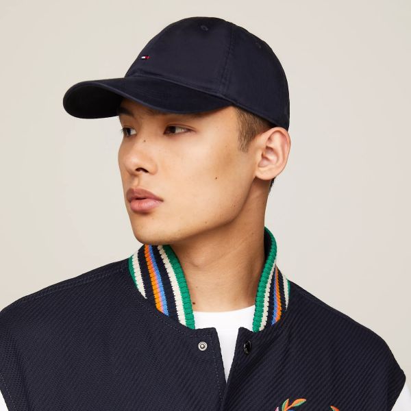 Tommy Hilfiger Flag Soft 6 Panel Cap Navy