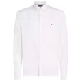 Tommy Hilfiger Flex Dobby Overhemd Wit