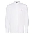 Tommy Hilfiger Flex Dobby Overhemd Wit