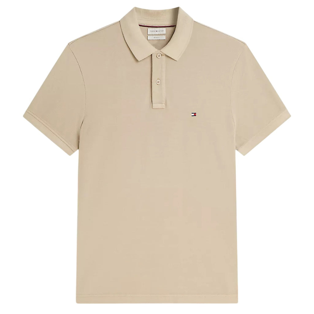 Tommy Hilfiger Garment Dye Polo Beige