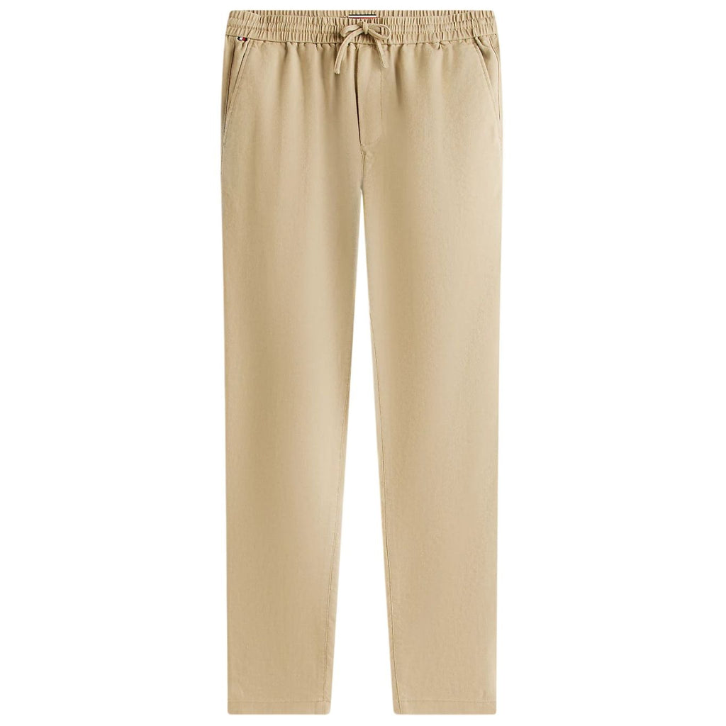 Tommy Hilfiger Harlem Sorona Linnen Broek Beige