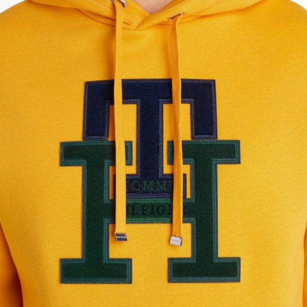 Tommy Hilfiger Icon Monogram Hoodie Geel