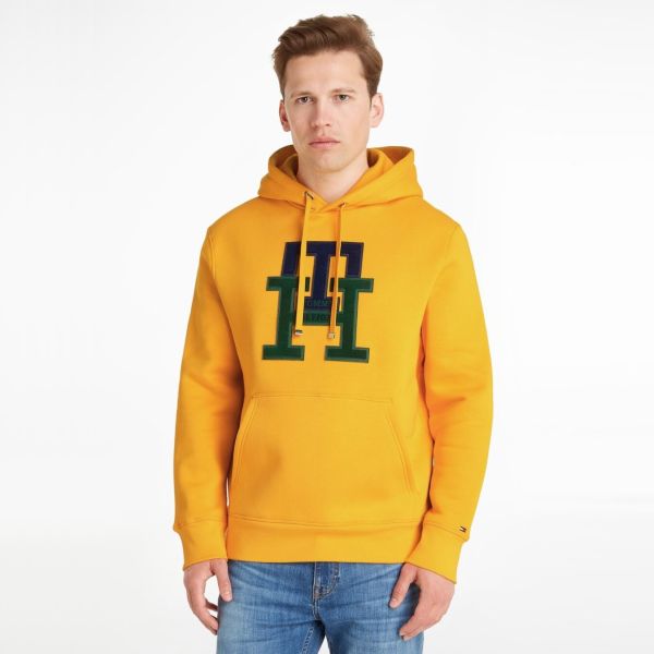 Tommy Hilfiger Icon Monogram Hoodie Geel