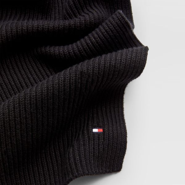 Tommy Hilfiger Knitted Sjaal Zwart