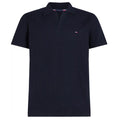 Tommy Hilfiger Knitted Textured Polo Navy