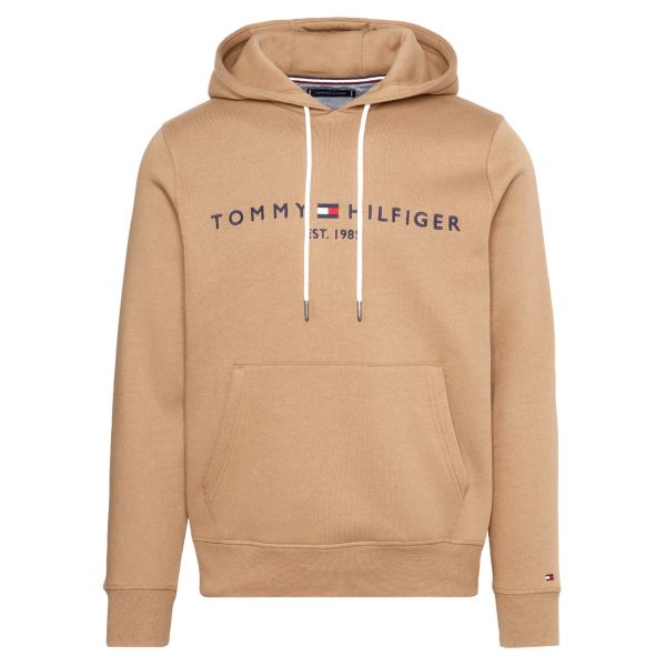 Tommy Hilfiger Logo Hoodie Beige