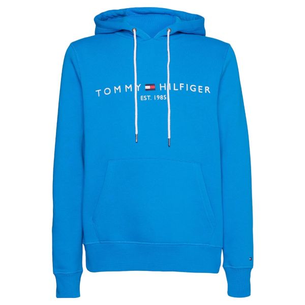 Tommy Hilfiger Logo Hoodie Blauw