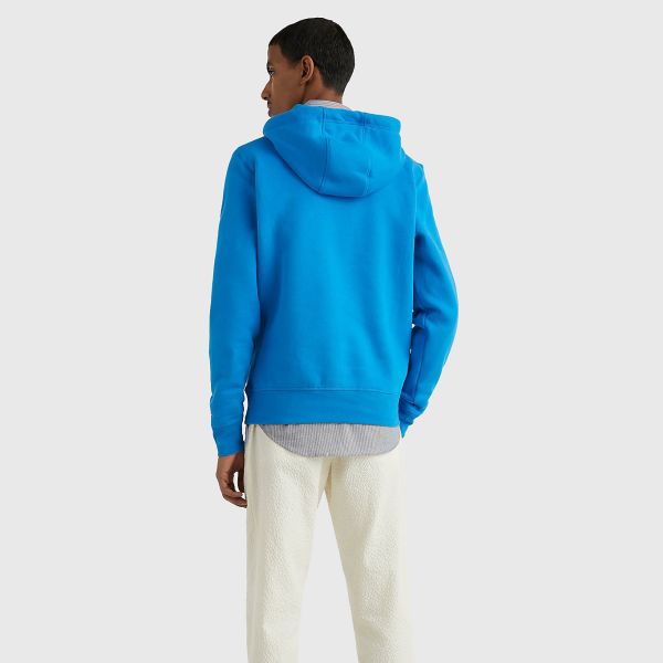 Tommy Hilfiger Logo Hoodie Blauw