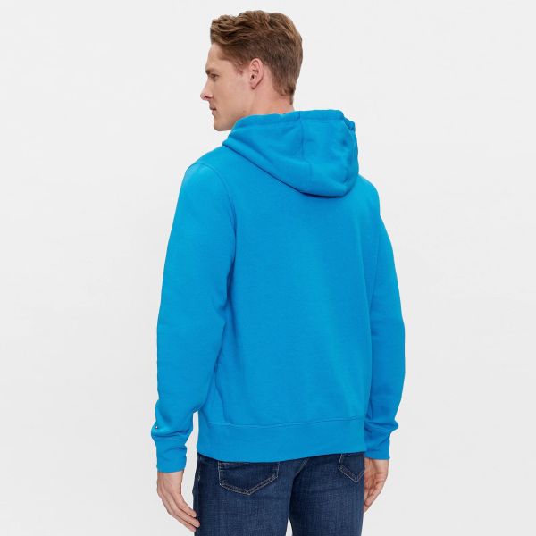 Tommy Hilfiger Logo Hoodie Blauw