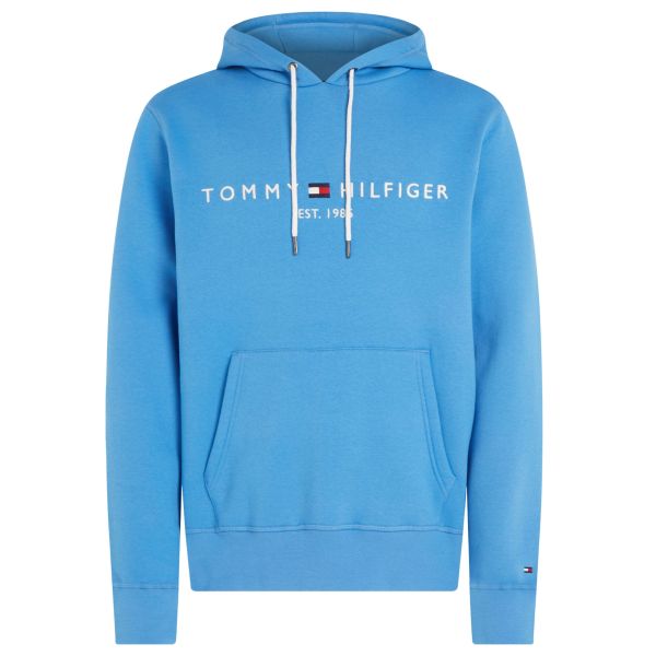 Tommy Hilfiger Logo Hoodie Blauw