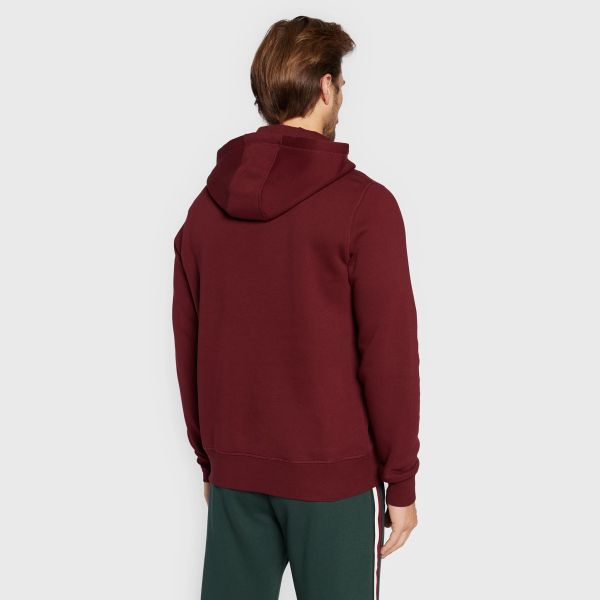 Tommy Hilfiger Logo Hoodie Bordeaux