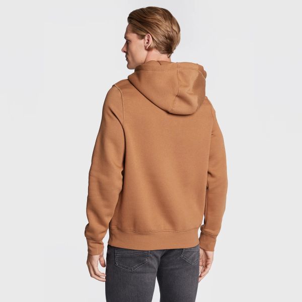 Tommy Hilfiger Logo Hoodie Bruin