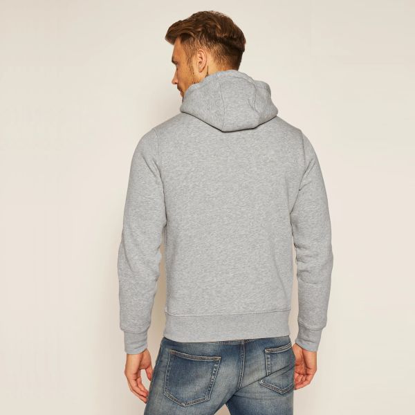 Tommy Hilfiger Logo Hoodie Grijs