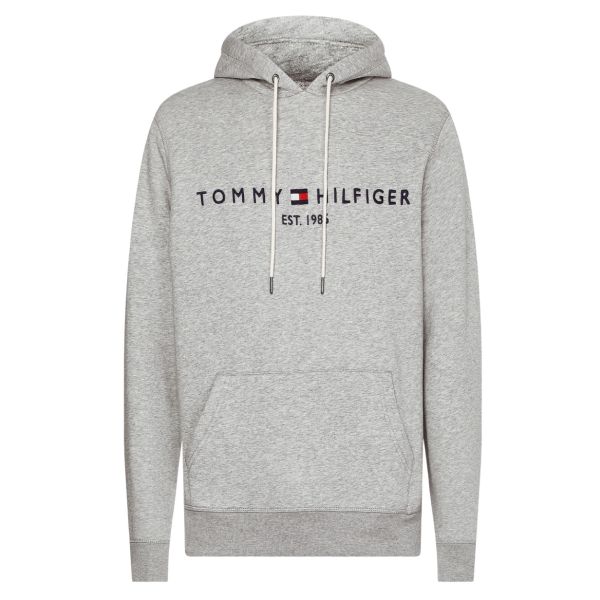 Tommy Hilfiger Logo Hoodie Grijs