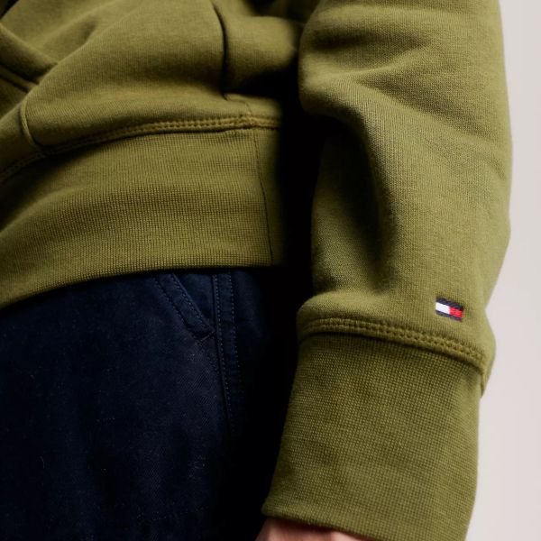 Tommy Hilfiger Logo Hoodie Groen