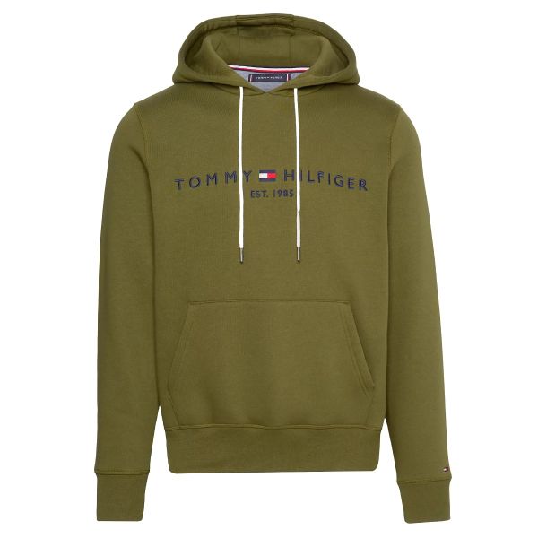 Tommy Hilfiger Logo Hoodie Groen