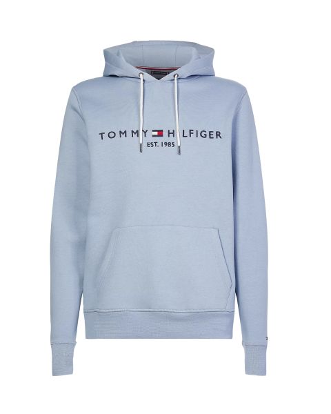 tommy hilfiger logo hoodie licht blauw