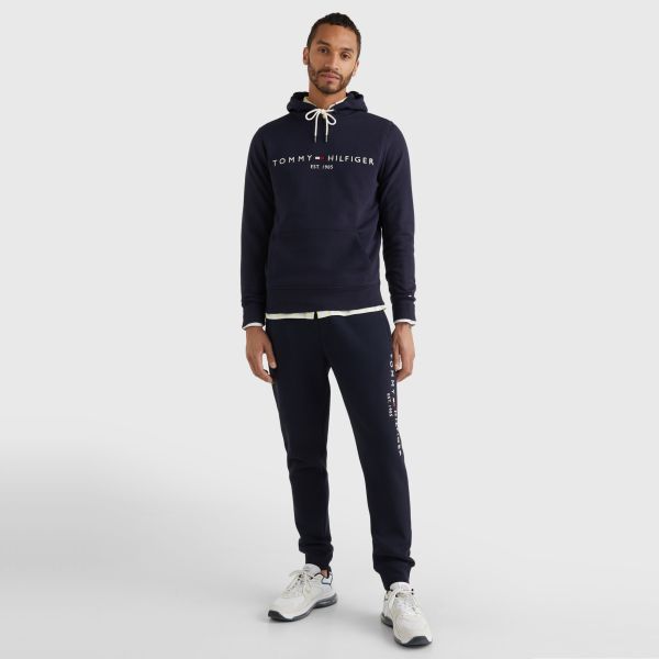 Tommy Hilfiger Logo Hoodie Navy