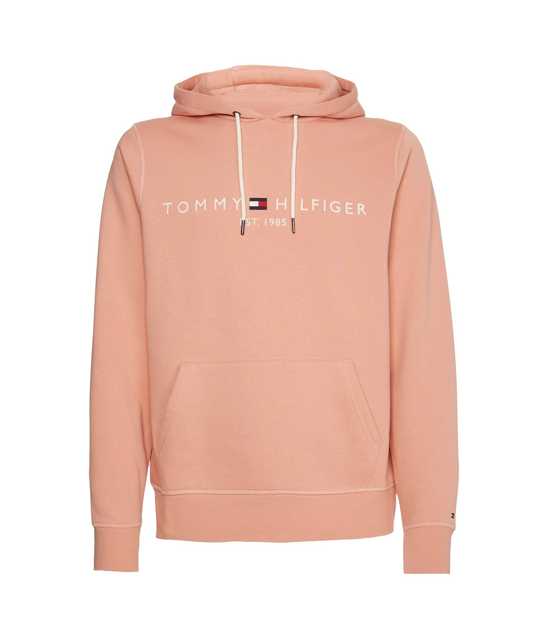 Tommy Hilfiger Logo Hoodie Peach