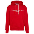 Tommy Hilfiger Logo Hoodie Rood