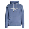 Tommy Hilfiger Logo Hoodie Royal Blauw