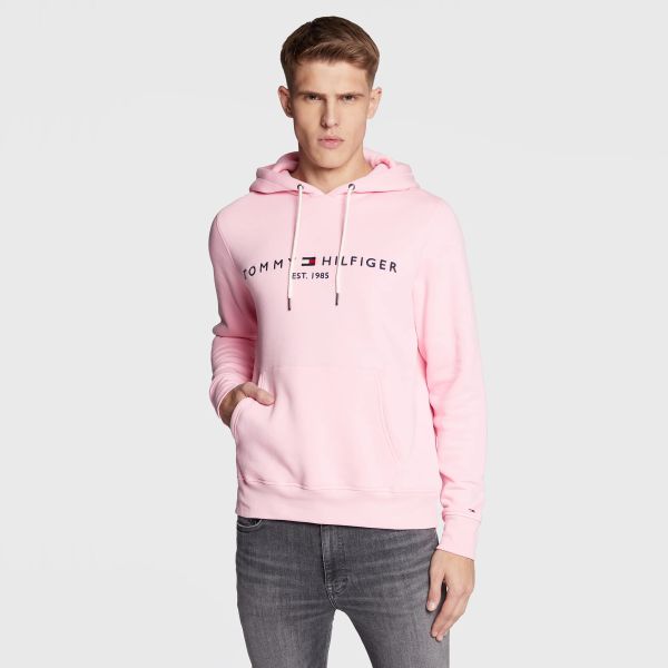 Tommy Hilfiger Logo Hoodie Roze