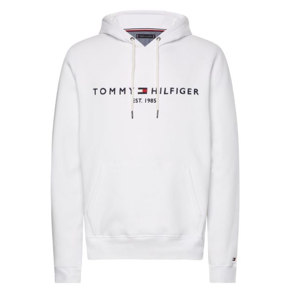 Tommy Hilfiger Logo Hoodie Wit