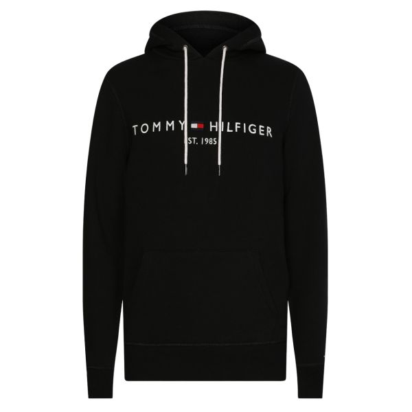 Tommy Hilfiger Logo Hoodie Zwart